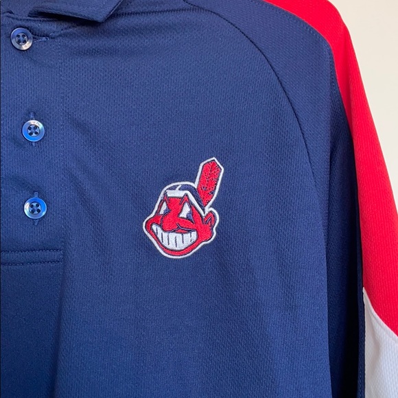 CLEAVELAND INDIANS DRI-FIT POLO - Picture 2 of 4